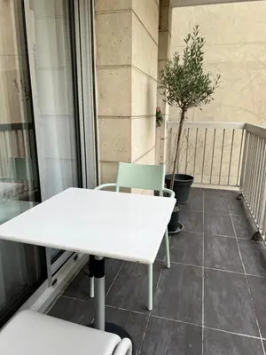 Balcon ou terrasse dans l'établissement Another Cozy Flat near St-Germain, St-Placide