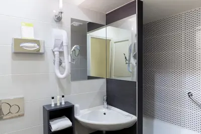Salle de bains dans l'établissement Hotel Mogador