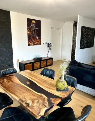 Coin salon dans l'établissement La belle vie