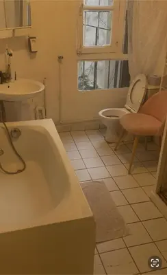 Salle de bains dans l'établissement studio grand2
