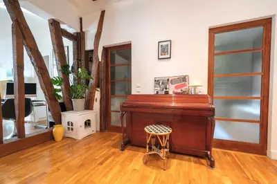 Plan de l'établissement Spacious apartment in central Paris