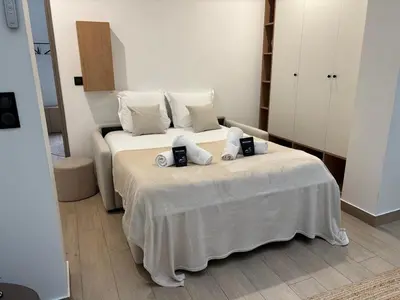 Un ou plusieurs lits dans un hébergement de l'établissement Bluestay 287 - Superbe appartement à Paris 17