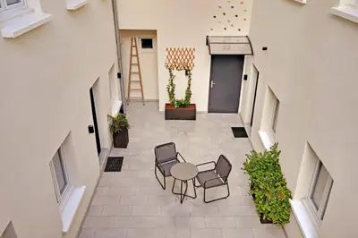 Balcon ou terrasse dans l'établissement Hôtel Cocoon
