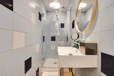 Salle de bains dans l'établissement Hôtel Cocoon