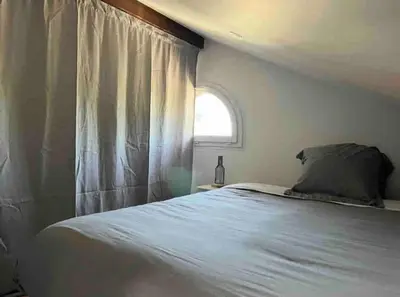 Un ou plusieurs lits dans un hébergement de l'établissement BX - Maison 10 rooms - 12 beds - metro PARIS EXPO