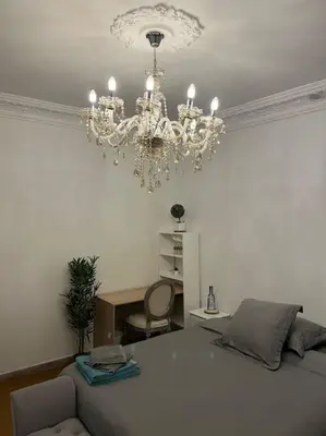 Un ou plusieurs lits dans un hébergement de l'établissement BX - Maison 10 rooms - 12 beds - metro PARIS EXPO