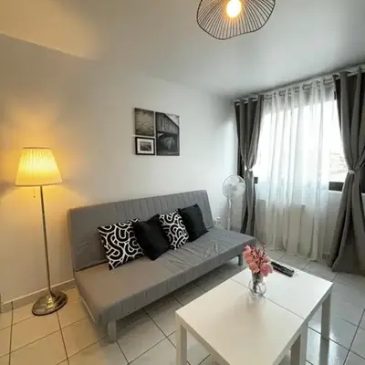 Appartement F3 avec Projecteur à 100m du Métro!