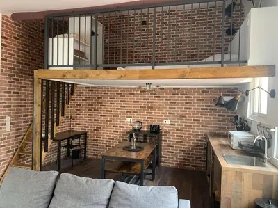 Cuisine ou kitchenette dans l'établissement Studio calme aux portes de Paris