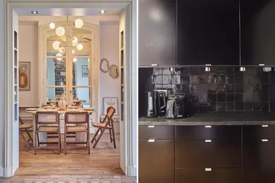 Cuisine ou kitchenette dans l'établissement Appartment St Germain des pres by Studio Prestige