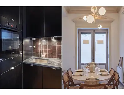 Cuisine ou kitchenette dans l'établissement Appartment St Germain des pres by Studio Prestige