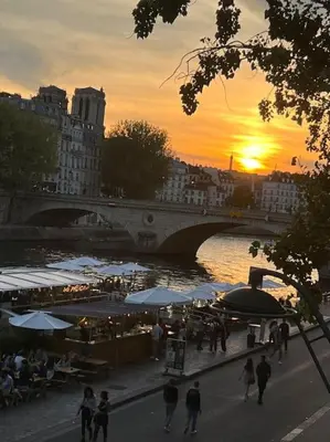 Vue sur la rivière ou le fleuve situé(e) à proximité de l'appartement