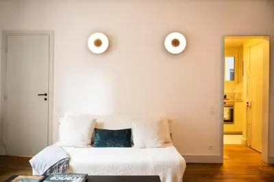 Un ou plusieurs lits dans un hébergement de l'établissement Villa Montparnasse - 15th arr