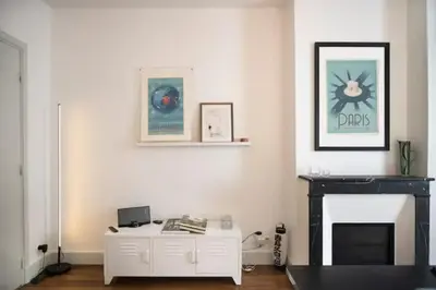 Un ou plusieurs lits dans un hébergement de l'établissement Villa Montparnasse - 15th arr