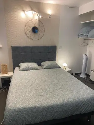 Un ou plusieurs lits dans un hébergement de l'établissement Appartement Pasteur Rue de Vaugirard