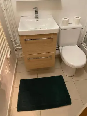 Salle de bains dans l'établissement Appartement Pasteur Rue de Vaugirard