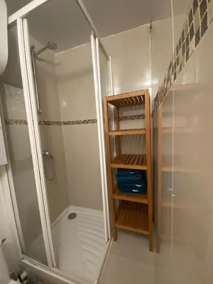 Salle de bains dans l'établissement Appartement Pasteur Rue de Vaugirard