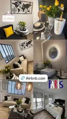 Coin salon dans l'établissement Appartement de Brigitte