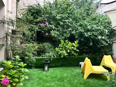 Jardin de l'établissement Havre de Paix
