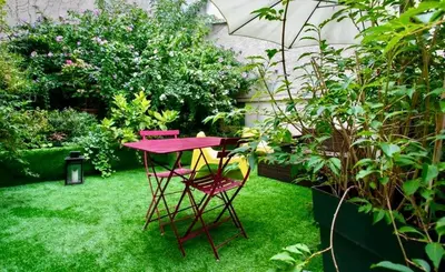 Jardin de l'établissement Havre de Paix