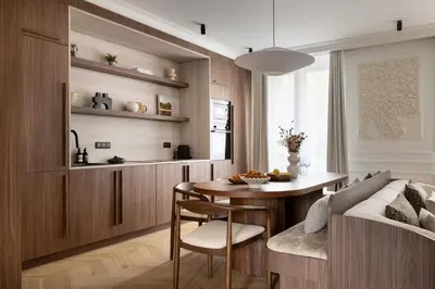 Cuisine ou kitchenette dans l'établissement Luxury apartment - AC - 4BR- 8P - Bastille