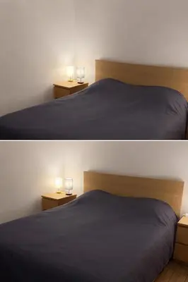 Un ou plusieurs lits dans un hébergement de l'établissement Appartement proche Montparnasse et Port Royal