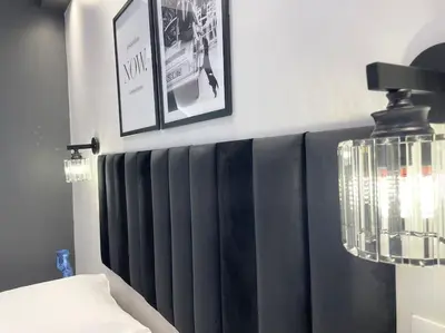 Un ou plusieurs lits dans un hébergement de l'établissement Charming Studio Paris Marais, République, Bastille