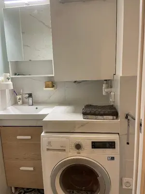 Cuisine ou kitchenette dans l'établissement Appartement au cœur de Paris