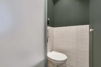 Salle de bains dans l'établissement Magnifique Studio 2P avec Jacuzzi et Cinema