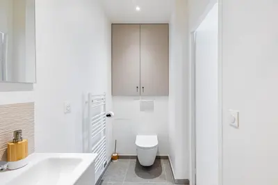 Salle de bains dans l'établissement GuestReady - Charming Stay near Paris