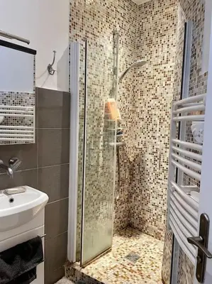 Salle de bains dans l'établissement Apartment Paris - Tour Eiffel - Bail Mobilité