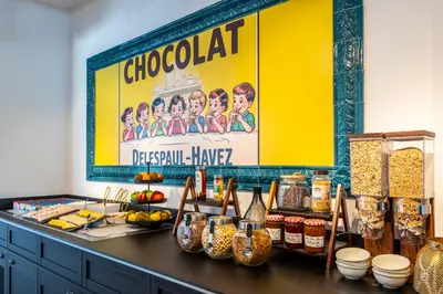 Nourriture dans l'hôtel ou à proximité