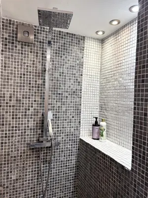 Salle de bains dans l'établissement Chambre à Montmartre Atelier architecte