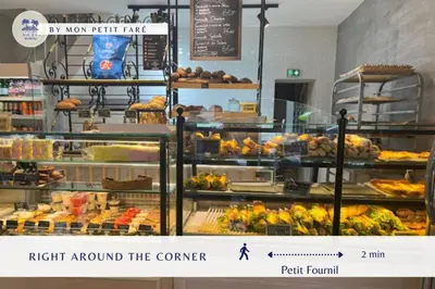 Nourriture dans l'appartement ou à proximité