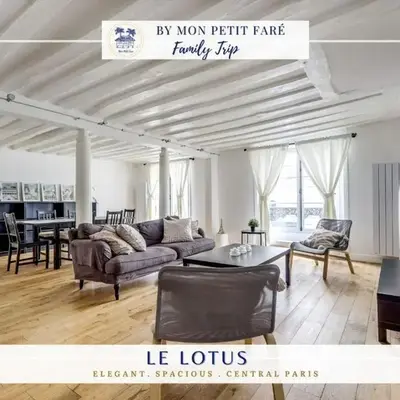 Le Lotus - Spacieux & Central - by Mon Petit Faré