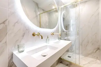 Salle de bains dans l'établissement Stunning 1 bedroom for 4 near Montparnasse