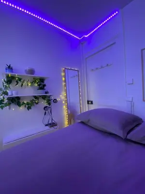 Un ou plusieurs lits dans un hébergement de l'établissement Cute little apartment