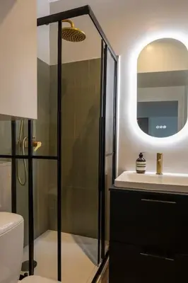 Salle de bains dans l'établissement Petit cocon au cœur de Paris