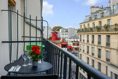 Balcon ou terrasse dans l'établissement My Parisian Terrasse