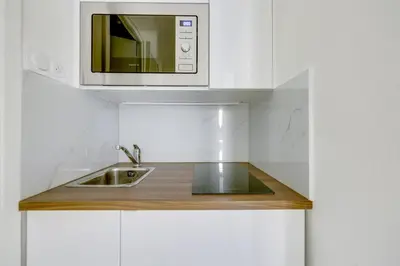 Cuisine ou kitchenette dans l'établissement My Parisian Terrasse