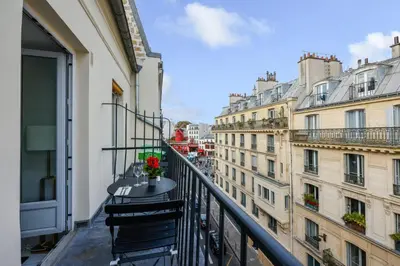 Balcon ou terrasse dans l'établissement My Parisian Terrasse