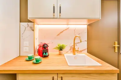 Cuisine ou kitchenette dans l'établissement WS Opéra - Malesherbes