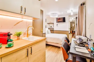 Cuisine ou kitchenette dans l'établissement WS Opéra - Malesherbes