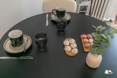 Nourriture dans l'appartement ou à proximité