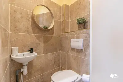 Salle de bains dans l'établissement MBA - Boulangers Splendide Appartement