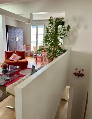 Coin salon dans l'établissement Paris Montorgueil