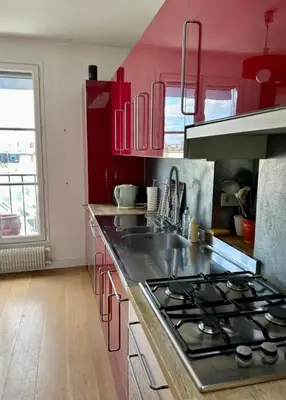 Cuisine ou kitchenette dans l'établissement Paris Montorgueil