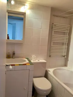 Salle de bains dans l'établissement Paris Montorgueil