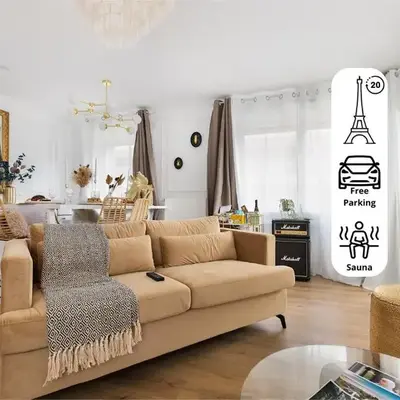 Suite de Luxe à 10 min de Paris - Sauna