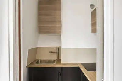 Cuisine ou kitchenette dans l'établissement St Germain des près - Odéon