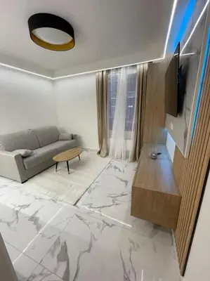 Coin salon dans l'établissement Magnifique appartement à Paris